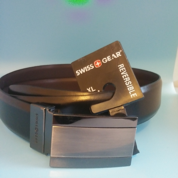 SwissGear Accessories New Swiss Gear Bonded Leather Reversible Belt